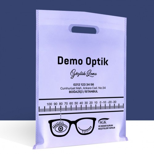 Renkli Baskılı Körüklü Bez Çanta