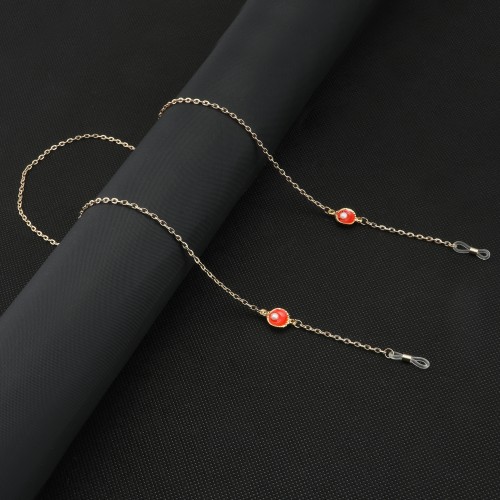 Di Corde Glasses Chain Model Sea-018