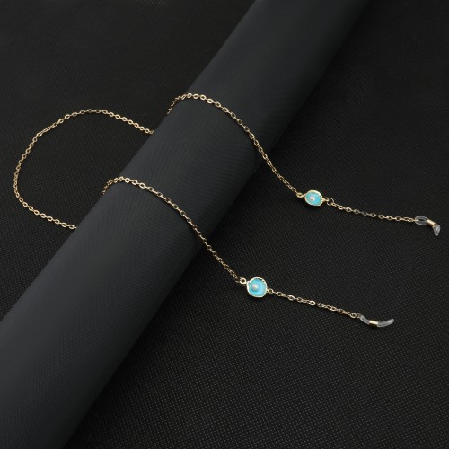 Di Corde Glasses Chain Model Sea-019