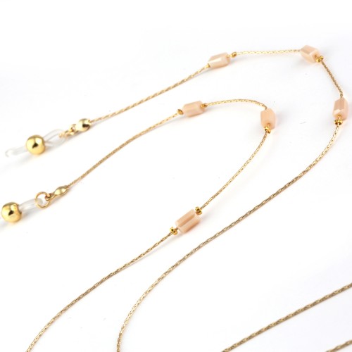 Di Corde Glasses Chain Model Pink-001