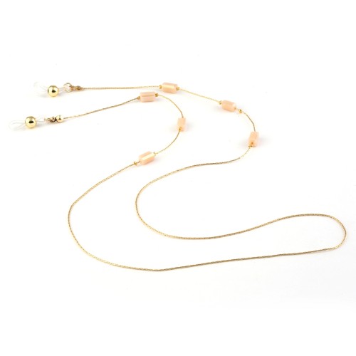 Di Corde Glasses Chain Model Pink-004