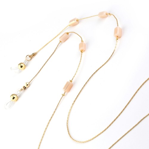 Di Corde Glasses Chain Model Pink-004