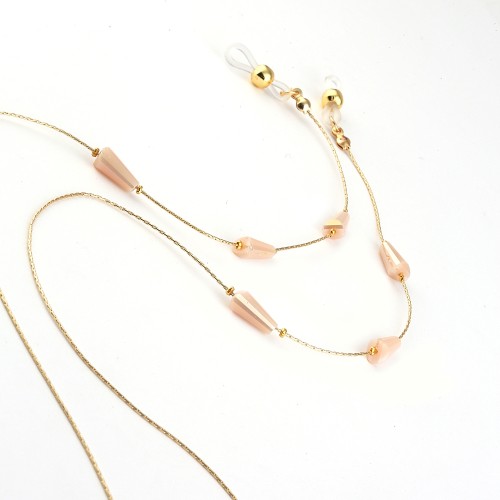 Di Corde Glasses Chain Model Pink-005