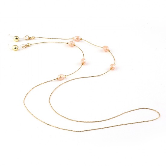 Di Corde Glasses Chain Model Pink-006