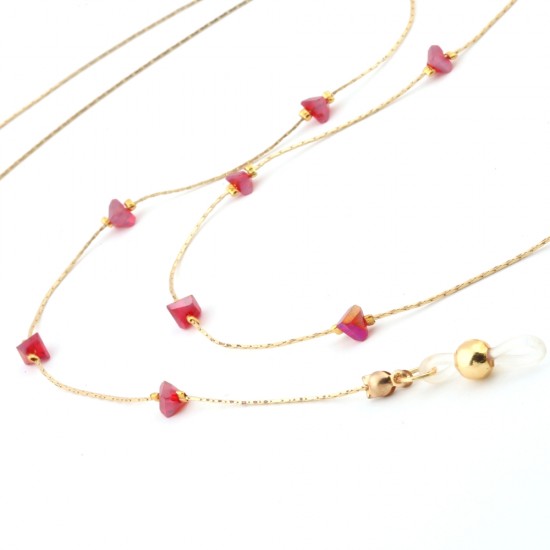 Di Corde Glasses Chain Model Love-009
