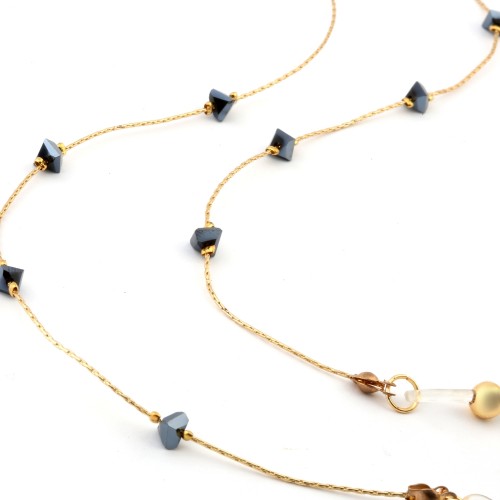 Di Corde Glasses Chain Model Love-017