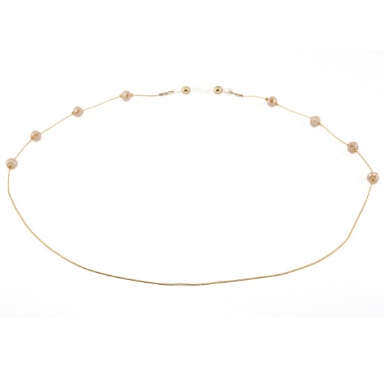Di Corde Glasses Chain Model Pearl-015