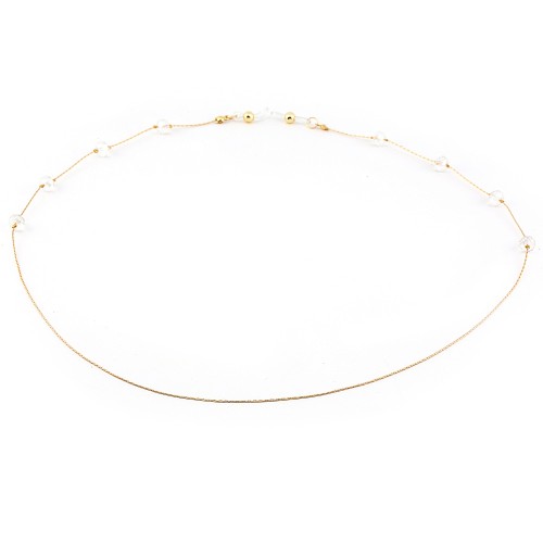 Di Corde Glasses Chain Model Pearl-023