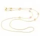 Di Corde Glasses Chain Model Pearl-061
