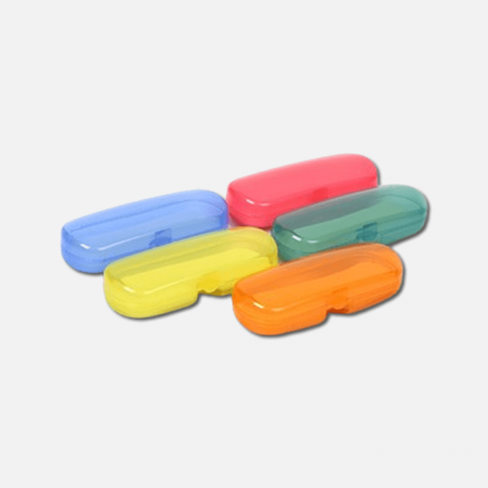 Assorti Colored Plastic Children's Glasses Box / 5 Pieces