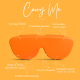 Carry Me Case - Renkli Silikon Gözlük Kılıfı Carry Me Case - Renkli Silikon Gözlük Kılıfı