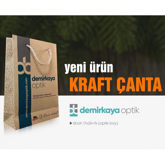 Firmanıza Özel Baskılı Kraft Çanta / 500 Adet