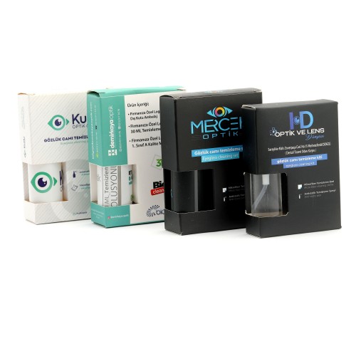 Baskılı LÜKS Gözlük Temizleme Seti / 1000 Adet