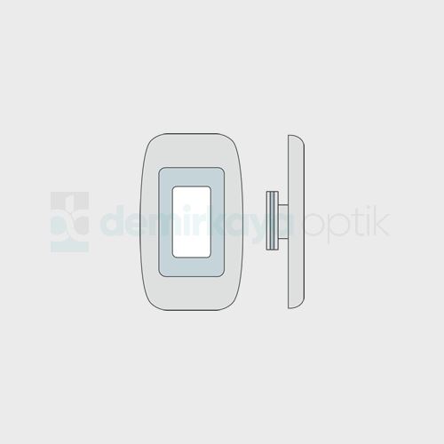 Göbekli Silikon Plaket / 5 Çift Göbekli Silikon Plaket / 5 Çift
