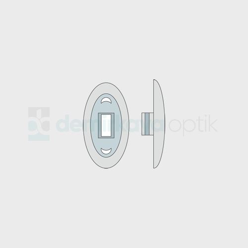 Silikon Oval Geçme Plaket 14-11 Silikon Oval Geçme Plaket 14-11
