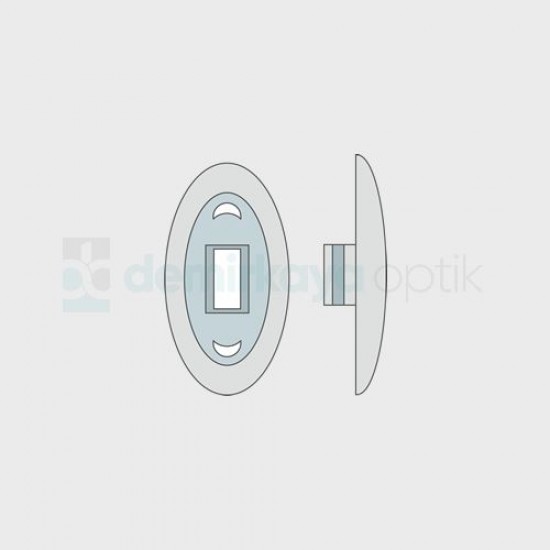 Silikon Oval Geçme Plaket 18-19 Silikon Oval Geçme Plaket 18-19
