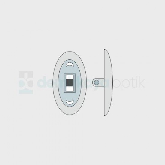 Silikon Oval Vidalı Plaket 14-15 Silikon Oval Vidalı Plaket 14-15