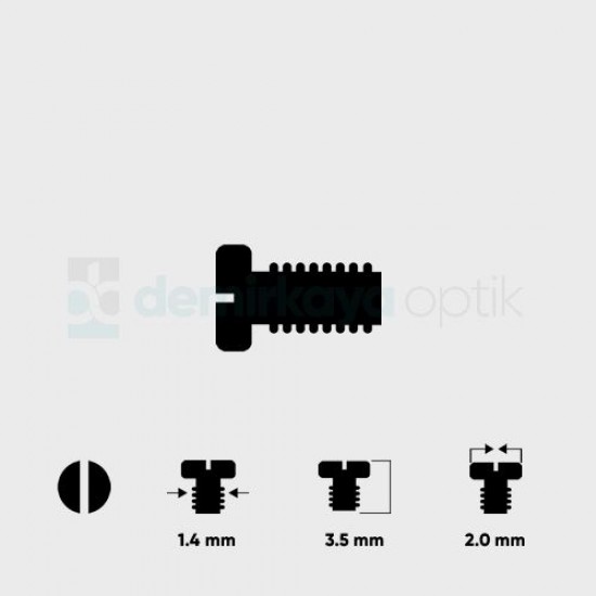 Blok Vidası 1.4*3.5mm