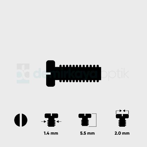 Blok Vidası 1.4*5.5mm Blok Vidası 1.4*5.5mm