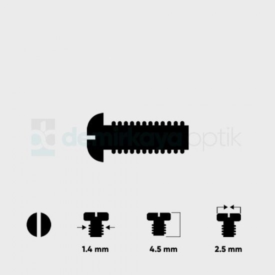 Büyük Tepeli Blok Vidası 1.4*4.5mm Büyük Tepeli Blok Vidası 1.4*4.5mm