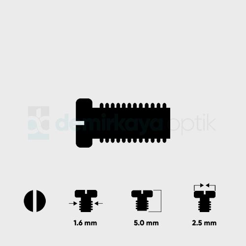 Kalın Vida 1.6*5.0mm Kalın Vida 1.6*5.0mm