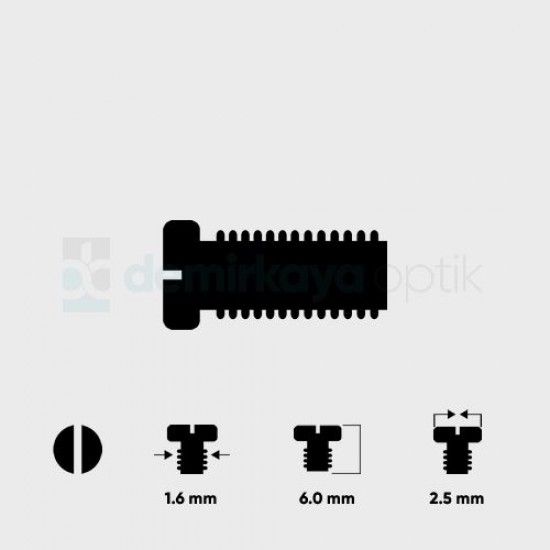 Kalın Vida 1.6*6.0mm Kalın Vida 1.6*6.0mm
