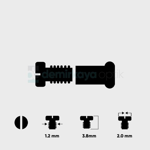 Tüplü Vida 1.2*3.8mm Tüplü Vida 1.2*3.8mm