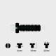 Düz Faset Vidası 1.2*7.0mm Düz Faset Vidası 1.2*7.0mm