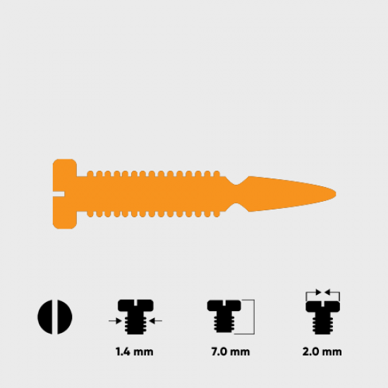 Kılavuz Vida Altın Renk 1.4*7.0mm Kılavuz Vida Altın Renk 1.4*7.0mm