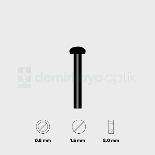Tekli Faset Dübeli 1.5x0.8mm Tekli Faset Dübeli 1.5x0.8mm