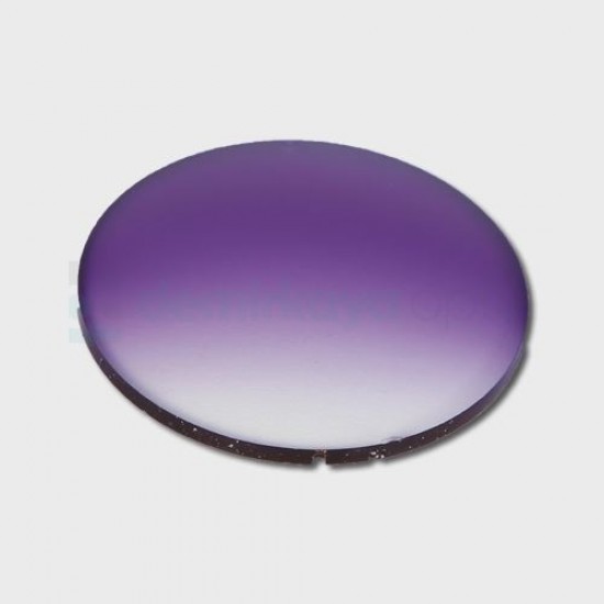 CR-39 Thick Bevel Light Purple Deg. A.R. Sun Glass Lens