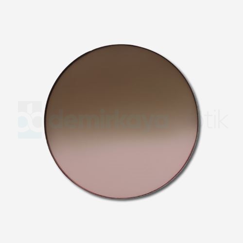 CR-39 Flat Haki/Pembe Kombin Güneş Camı 2B CR-39 Flat Haki/Pembe Kombin Güneş Camı 2B