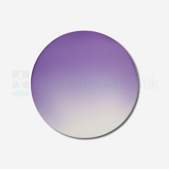 CR-39 Organic Soft Lavender Deg. Sun Glass Lens 4B