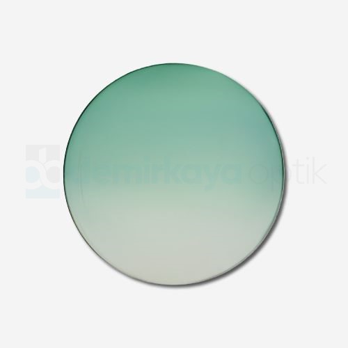 CR-39 Organik Soft Turkuaz Yeşil Deg. Güneş Camı 4B CR-39 Organik Soft Turkuaz Yeşil Deg. Güneş Camı 4B