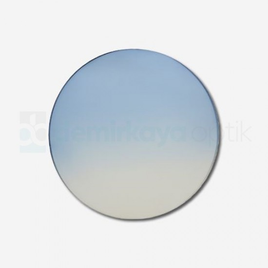 CR-39 Organic Soft Sky Blue Deg. Sun Glass Lens 4B