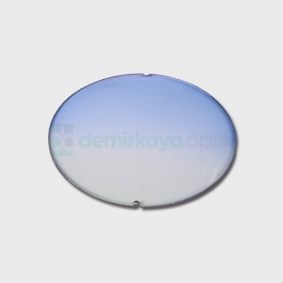 CR-39 Blue/Green Double Color Exterior A.R. Sun Glass Lens 6B