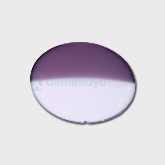 CR-39 Smoked Cut Coloring Exterior. A.R. Sun Glass Lens 6B