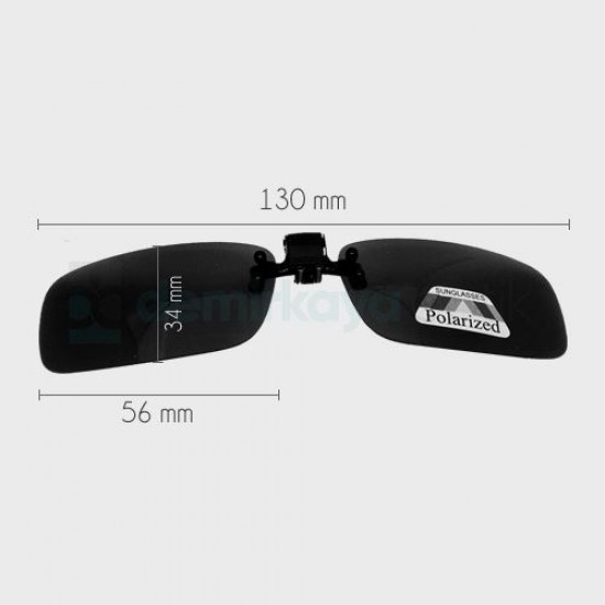 Mini Mandallı Açılır/Kapanır Polarize Klips Mini Mandallı Açılır/Kapanır Polarize Klips