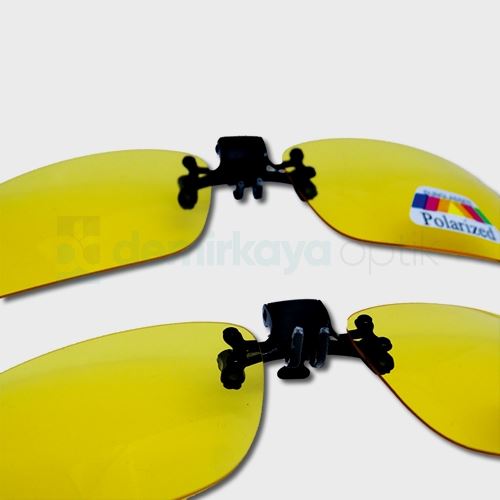 Mini Mandal Açılır/Kapanır Polarize Antifar Klips Büyük Boy Mini Mandal Açılır/Kapanır Polarize Antifar Klips Büyük Boy