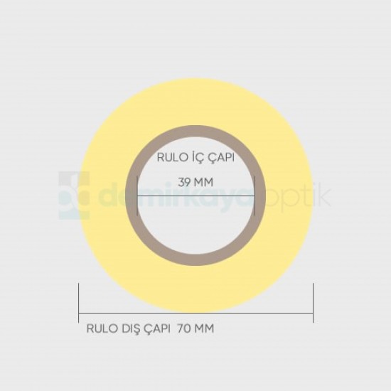 13 X 35 mm Opak PP Fiyat Etiketi 2000'li