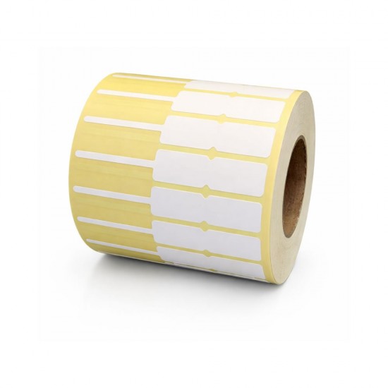 Mat Beyaz Opak PP Kuyruklu Etiket 2000'li