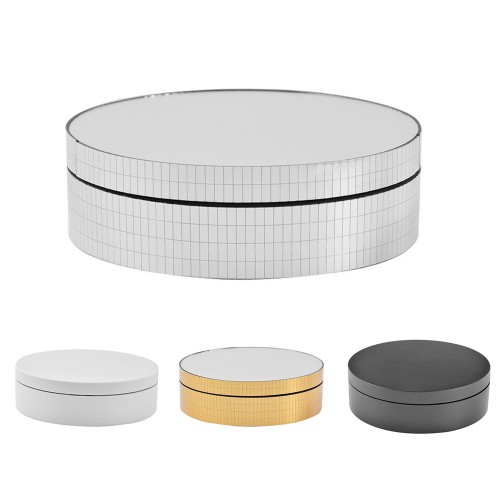 360˚ Elektrikli Taşlı Vitrin Standı.